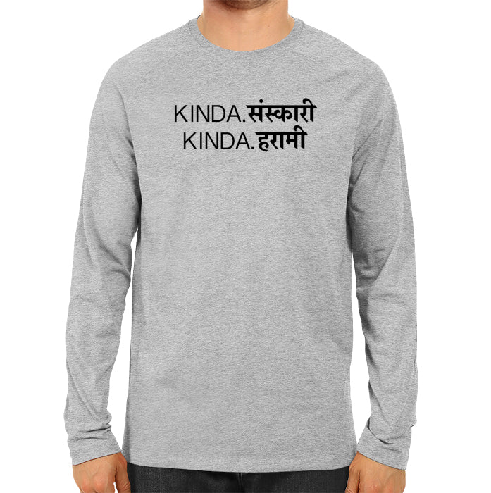 Kinda Harami - Men's Full Sleeve T-shirt