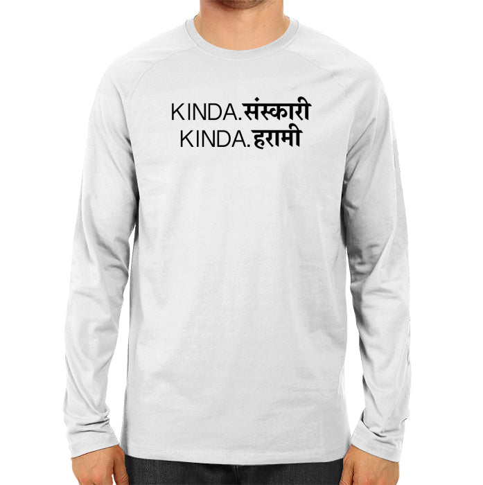 Kinda Harami - Men's Full Sleeve T-shirt