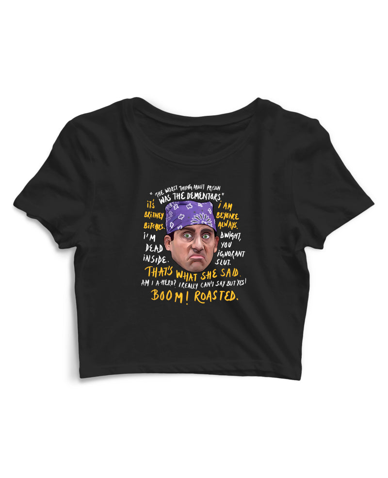 Michael Scott - Women's Crop Top