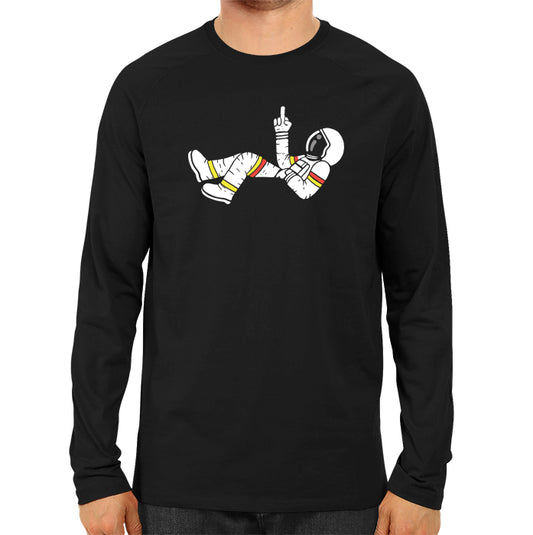 Middle Finger Astronaut - Men's Full Sleeve T-shirt