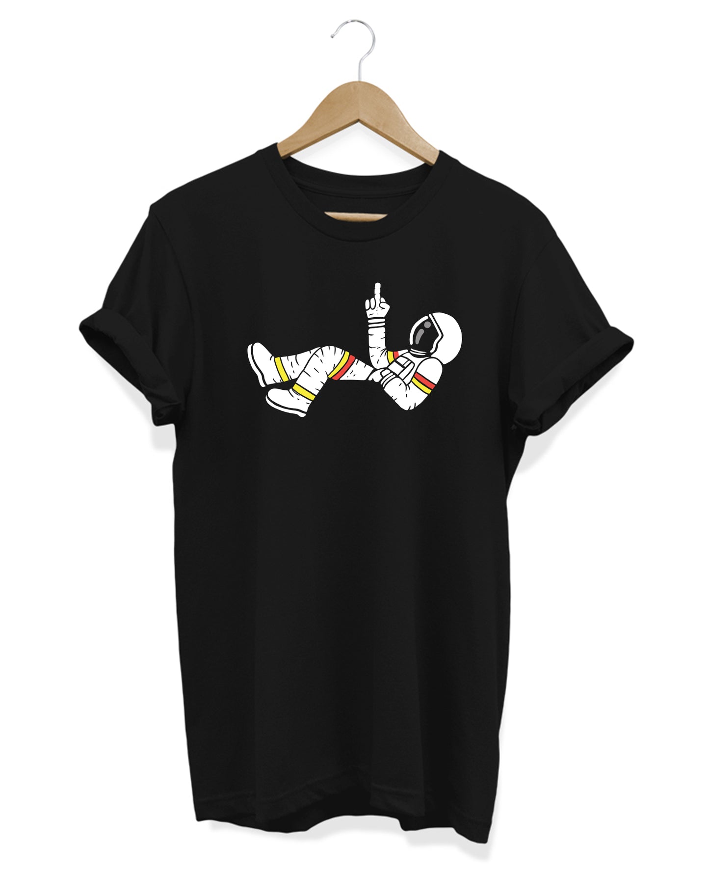Middle Finger Astronaut - Women's Baggy T-shirt