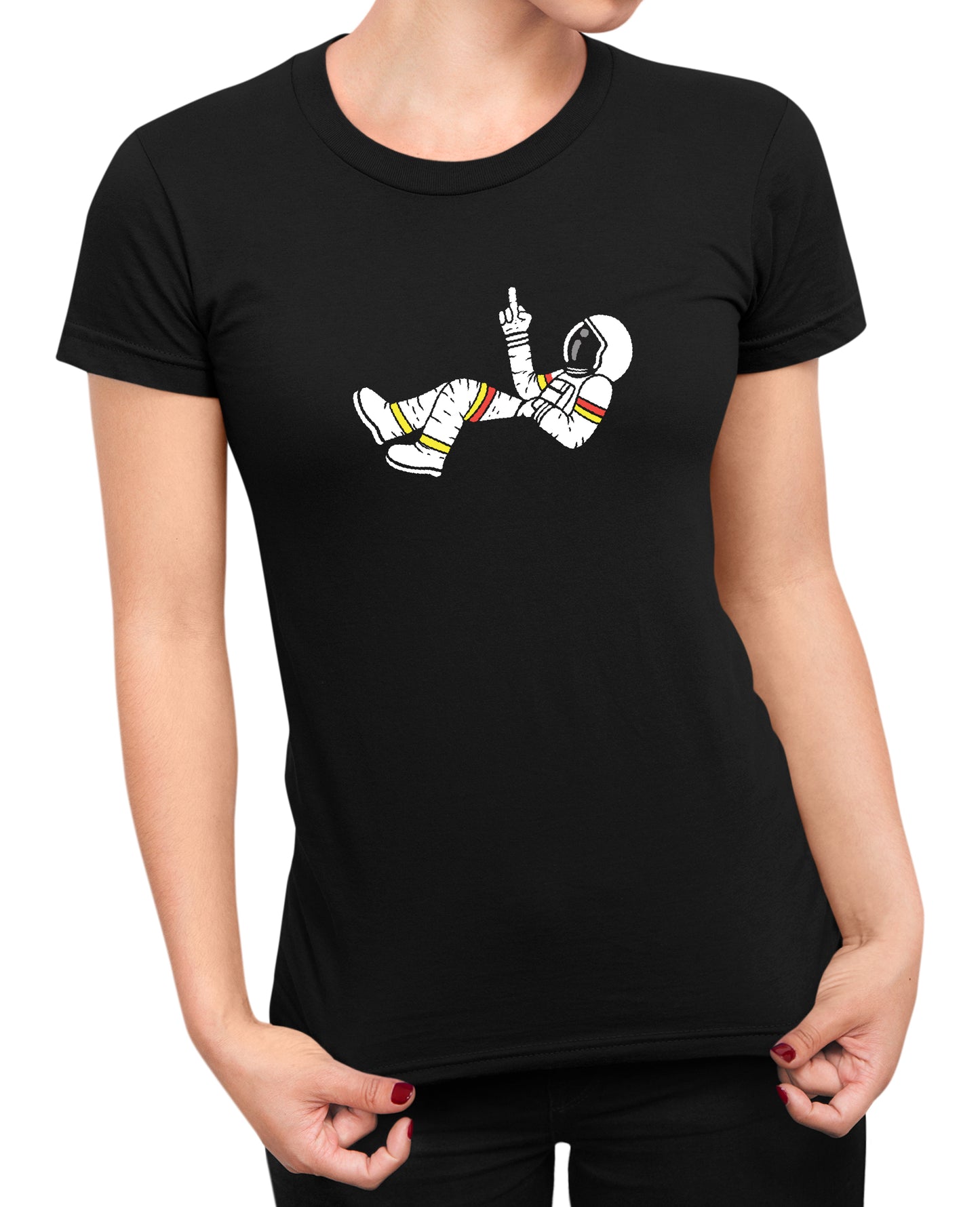 Middle Finger Astronaut - Women's T-shirt