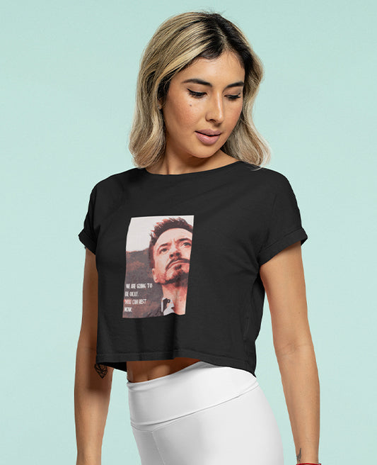 Mr Stark - Women's Crop Top