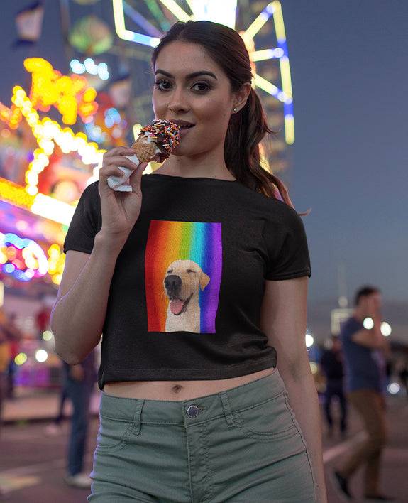 Doggo 1 - Women's Crop Top