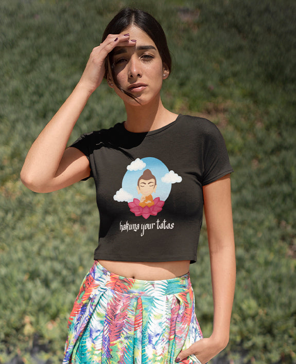 Hakuna Your Tatas - Women's Crop Top