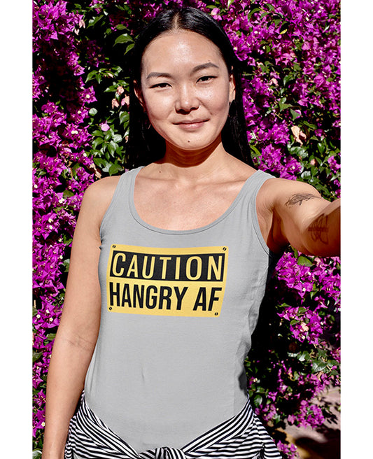 Caution Hangry AF - Women's Tank Top