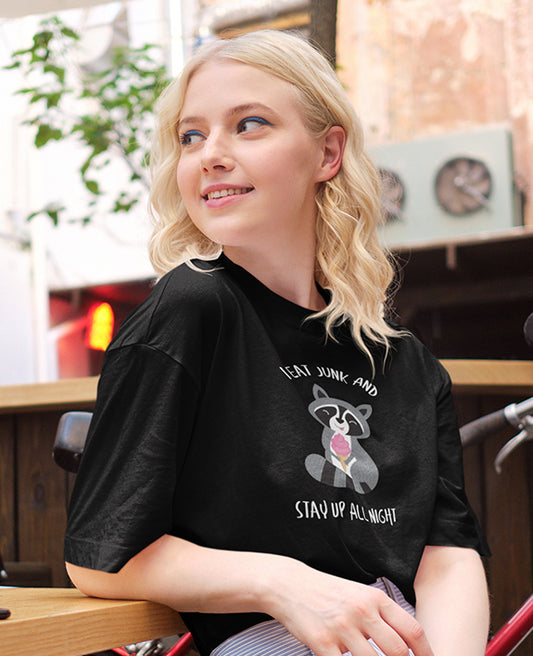 I Eat Junk - Women's Baggy T-shirt