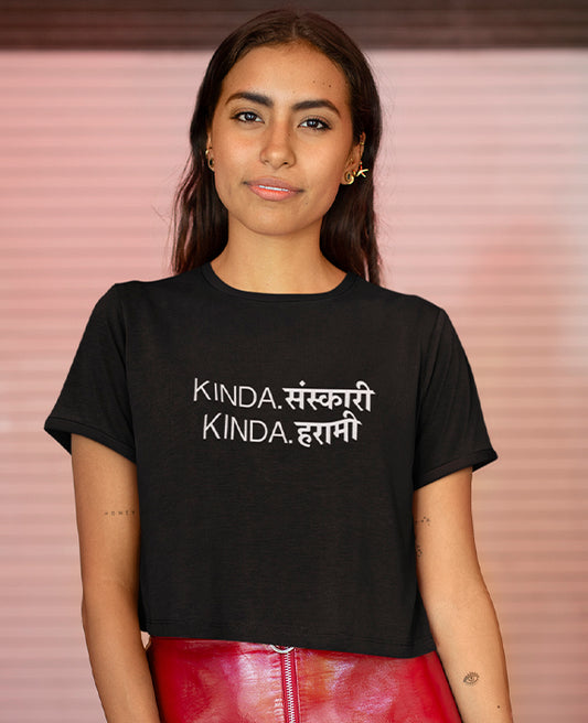 Kinda Harami - Women's Crop Top