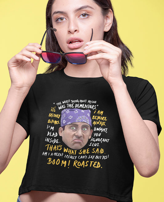 Michael Scott - Women's Crop Top