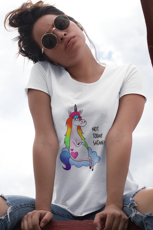 Not Today Satan - Women's T-shirt