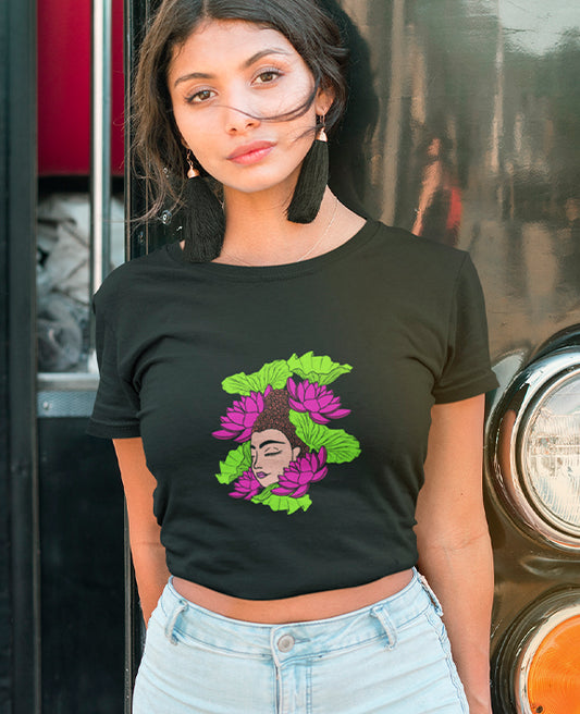 Psychedalic Buddah - Women's Crop Top