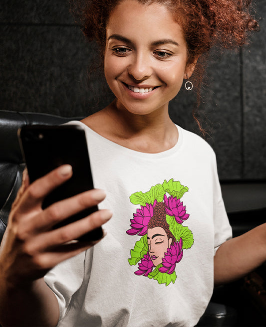 Psychedalic Buddah - Women's Baggy T-shirt