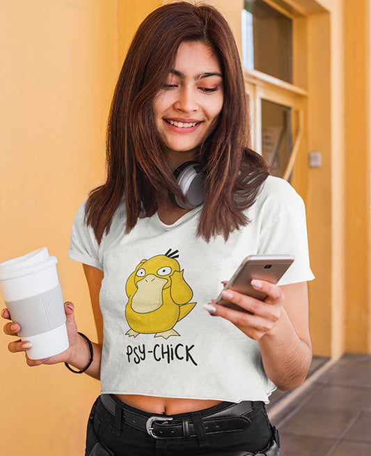 Psy Chick - Women's Crop Top