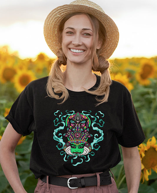 Psychedelic Kathakali - Women's Baggy T-shirt
