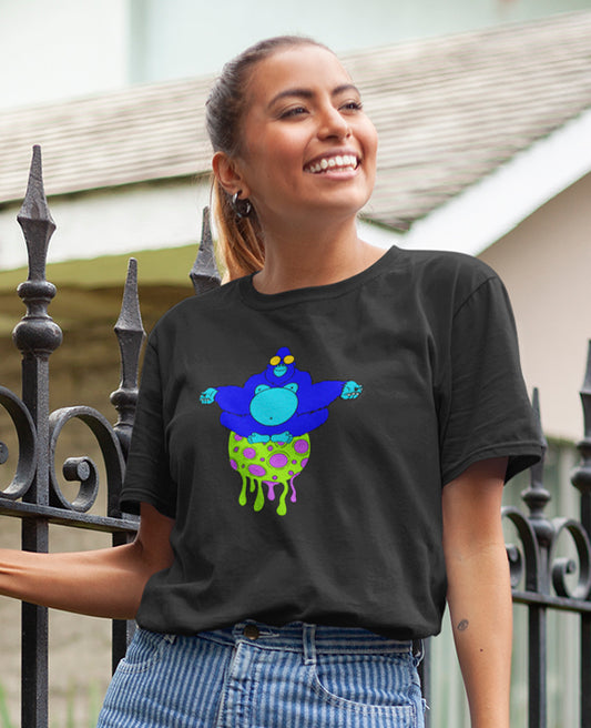 Psychedalic Gorilla - Women's Baggy T-shirt