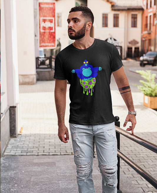 Psychedalic Gorilla - Men's T-shirt