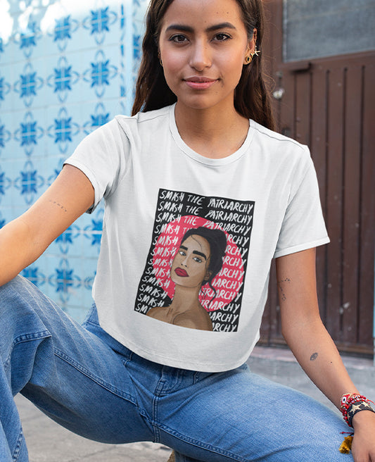 Smash The Patriarchy - Women's Crop Top