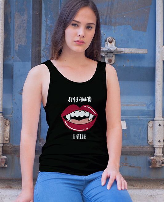 Stay Away I Bite - Women's Tank Top