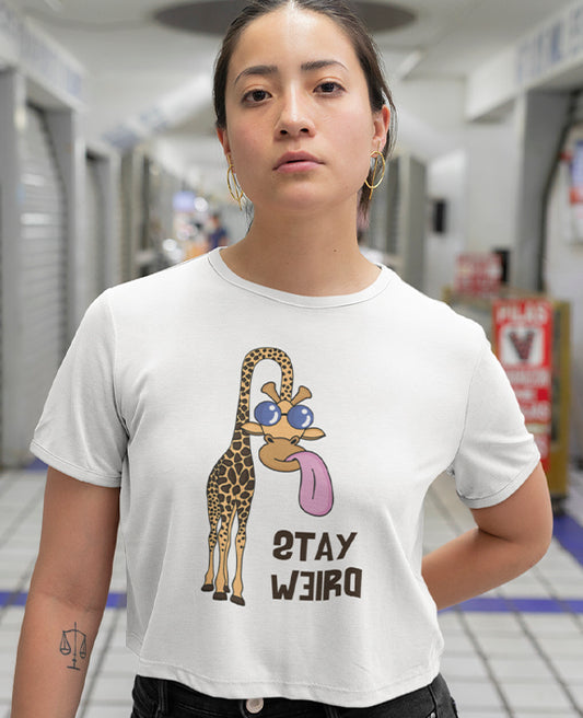 Stay Weird - Women's Crop Top