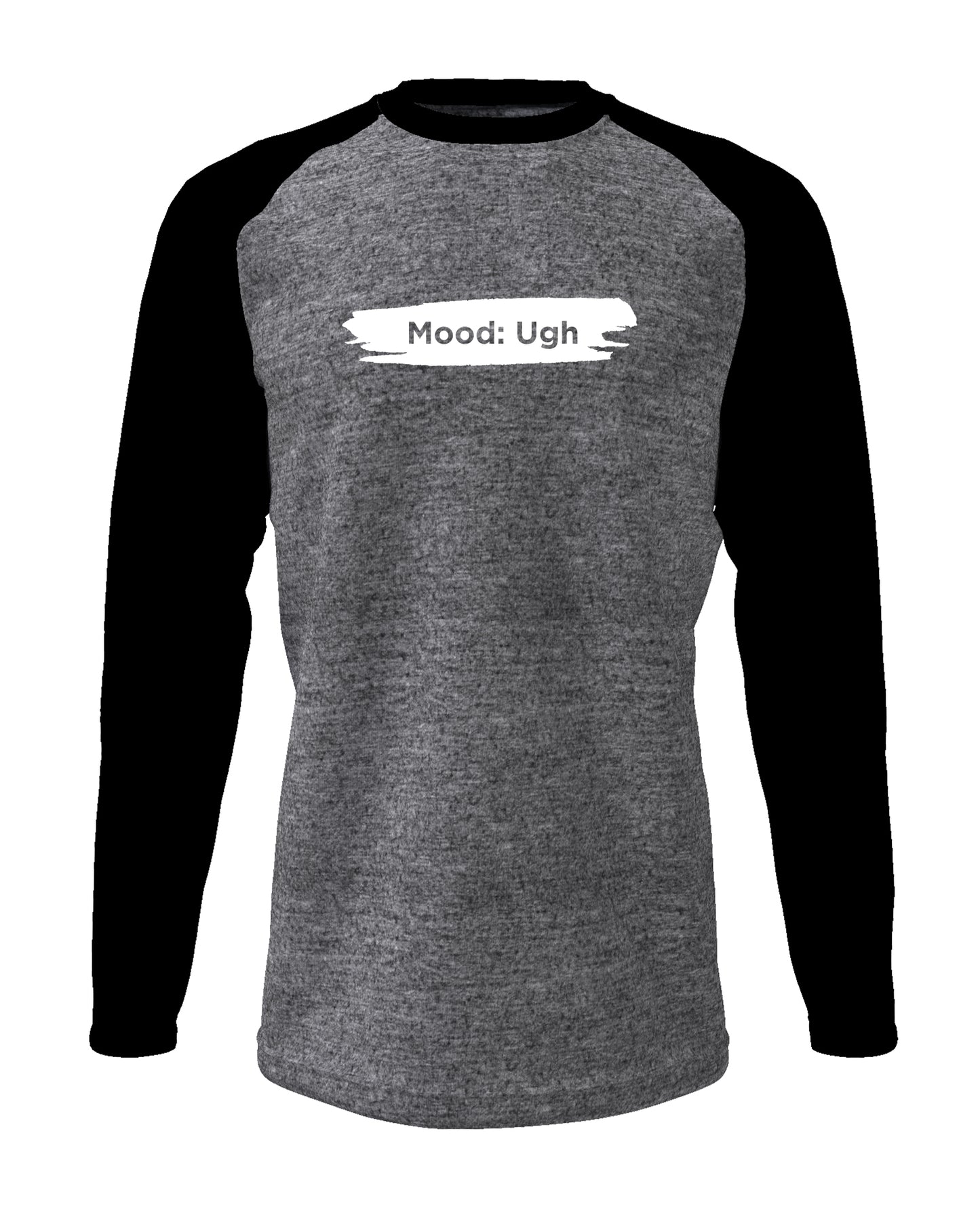 Mood Ugh - Men’s Full Sleeve Raglan T-shirt