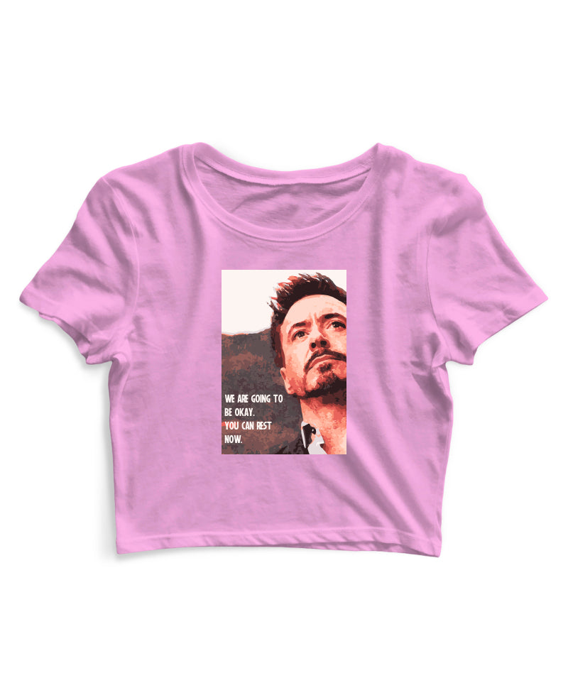 Mr Stark - Women's Crop Top