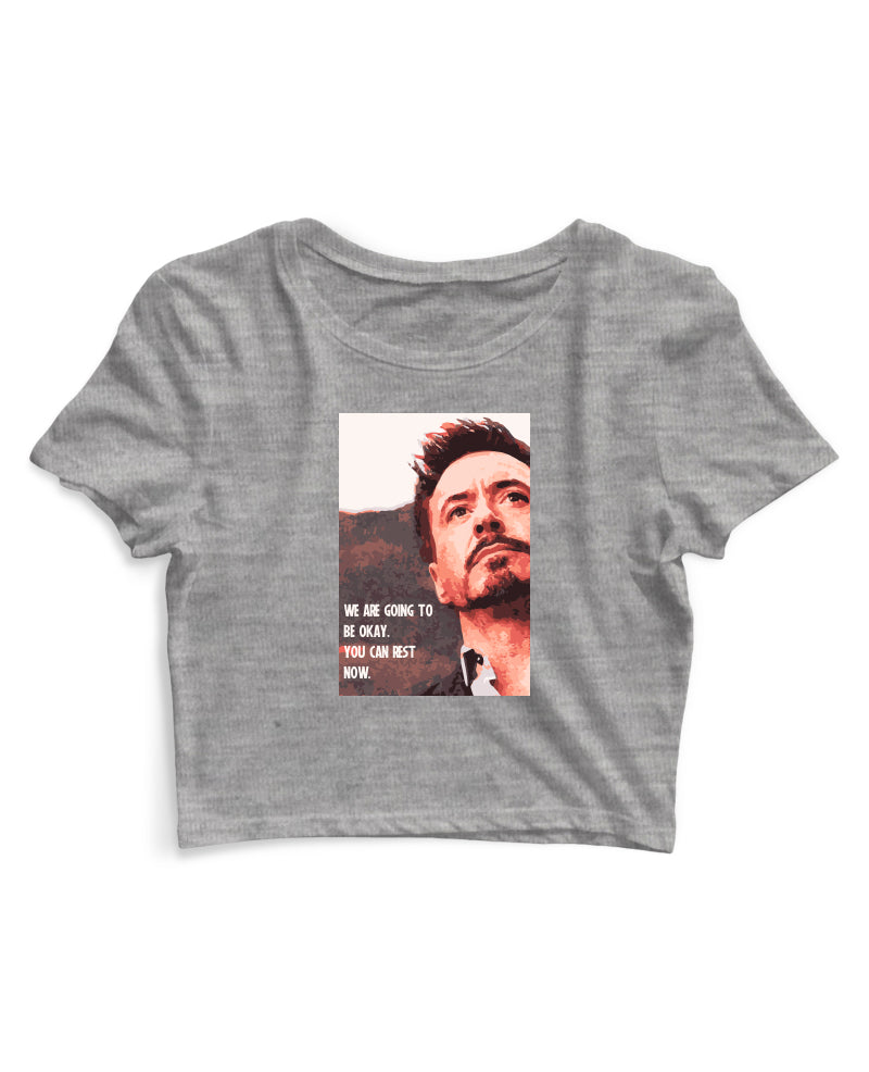 Mr Stark - Women's Crop Top