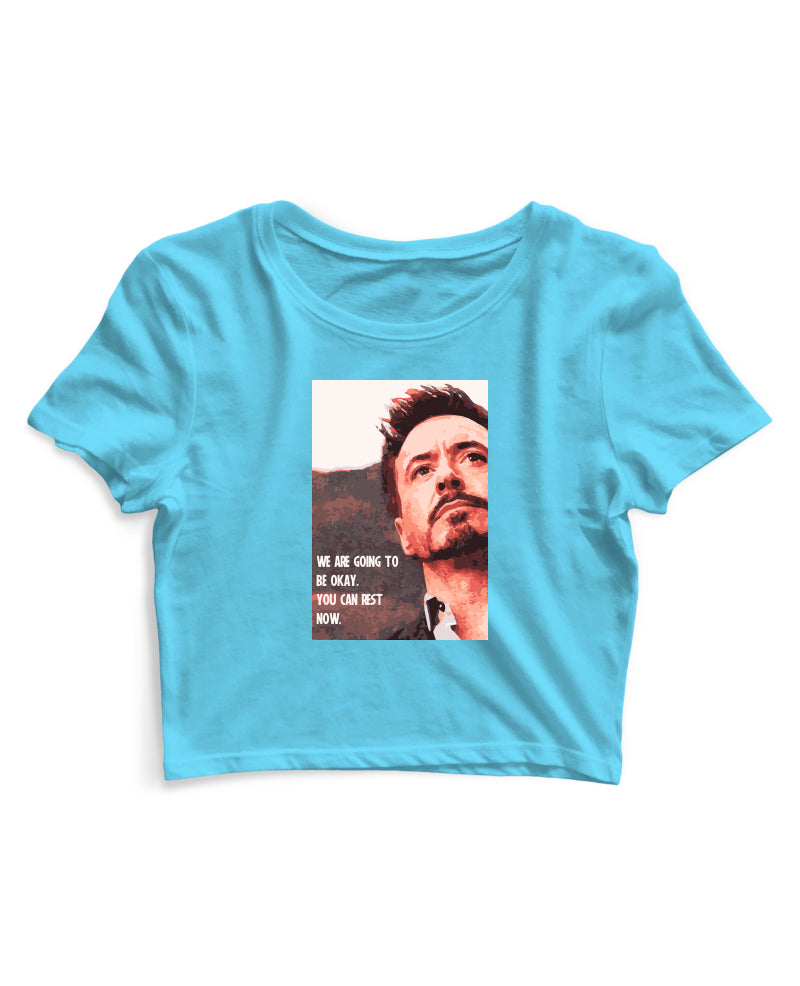 Mr Stark - Women's Crop Top