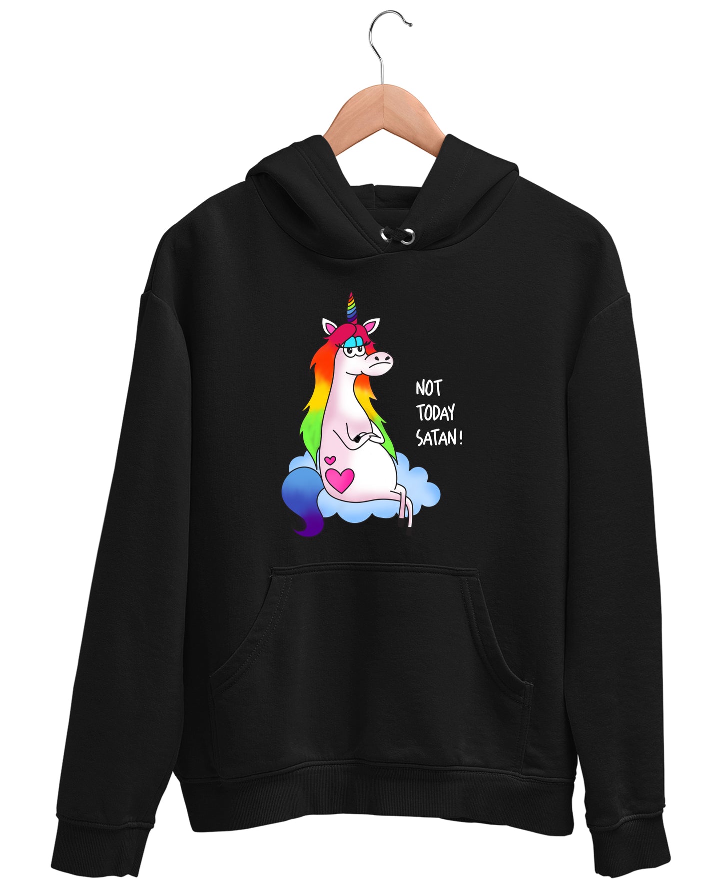 Not Today Satan - Hoodie
