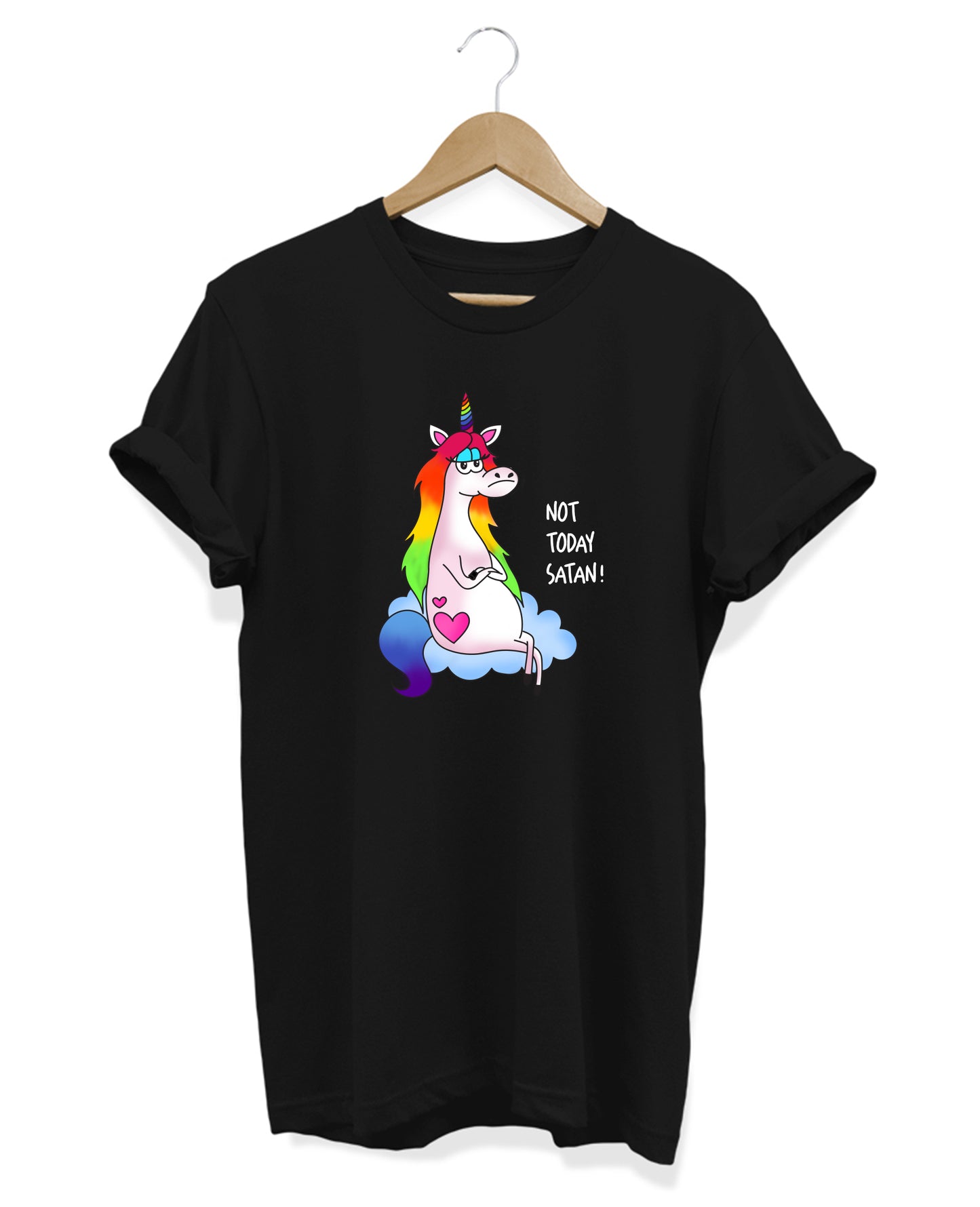 Not Today Satan - Women's Baggy T-shirt