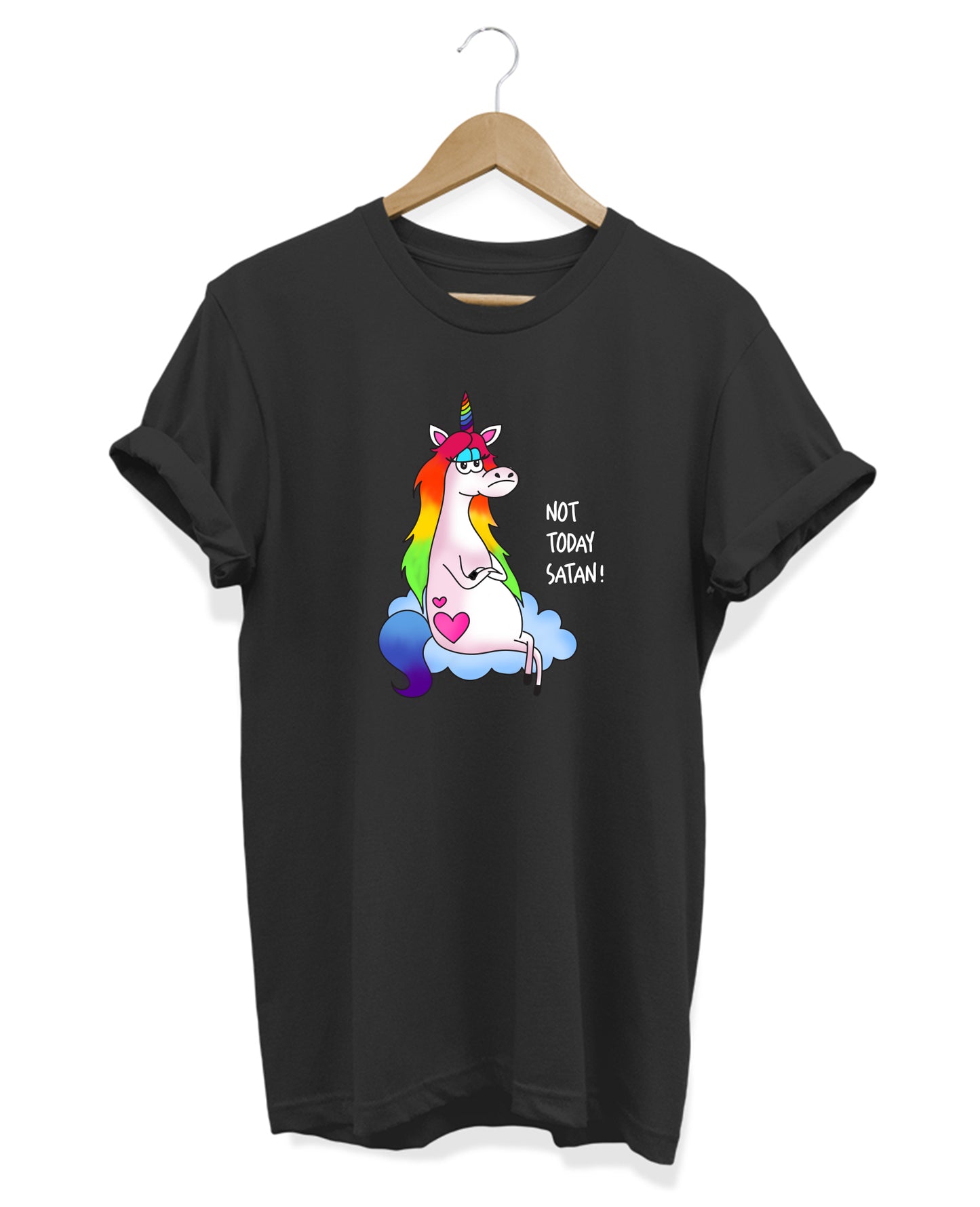 Not Today Satan - Women's Baggy T-shirt