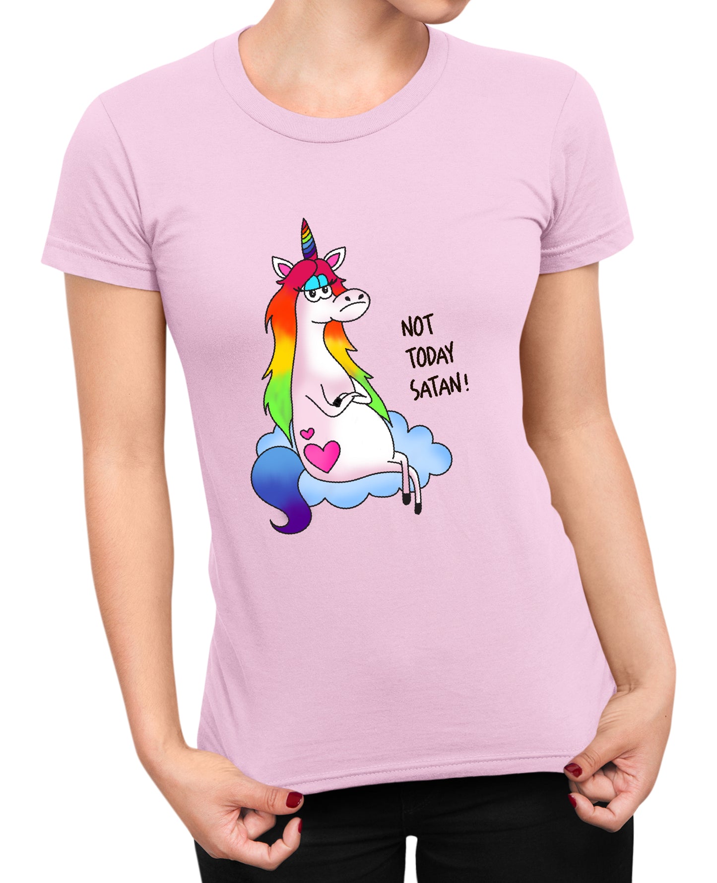 Not Today Satan - Women's T-shirt