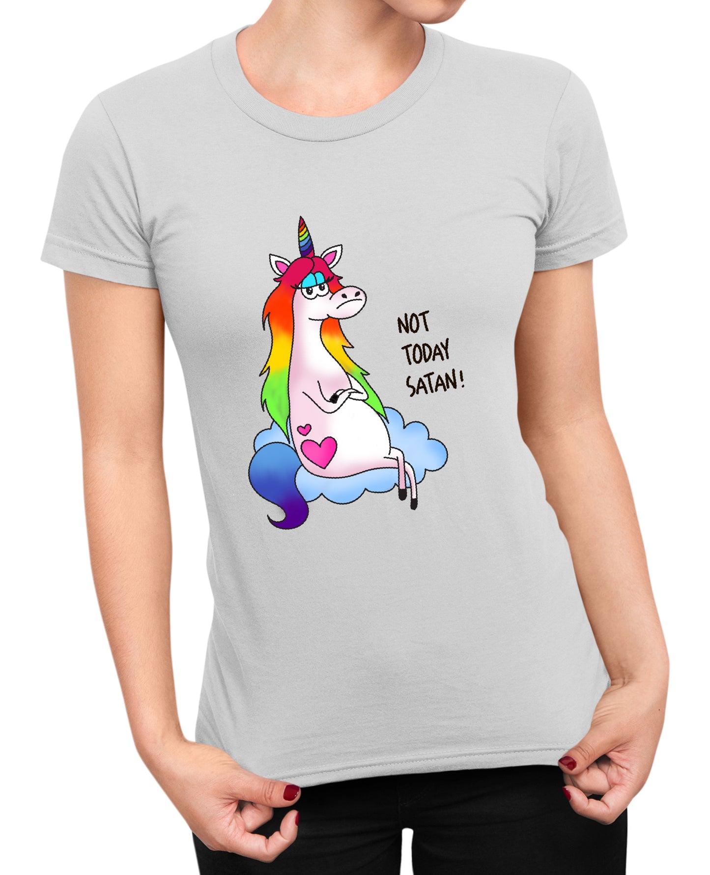 Not Today Satan - Women's T-shirt