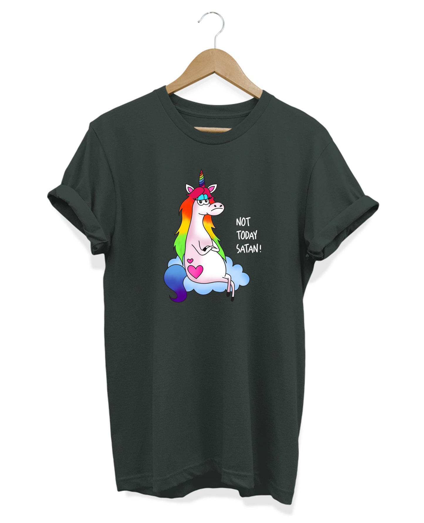 Not Today Satan - Women's Baggy T-shirt
