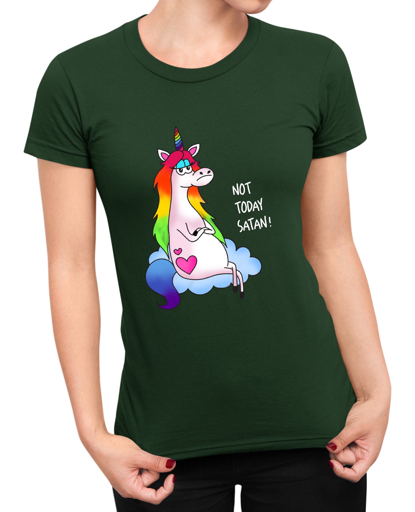Not Today Satan - Women's T-shirt