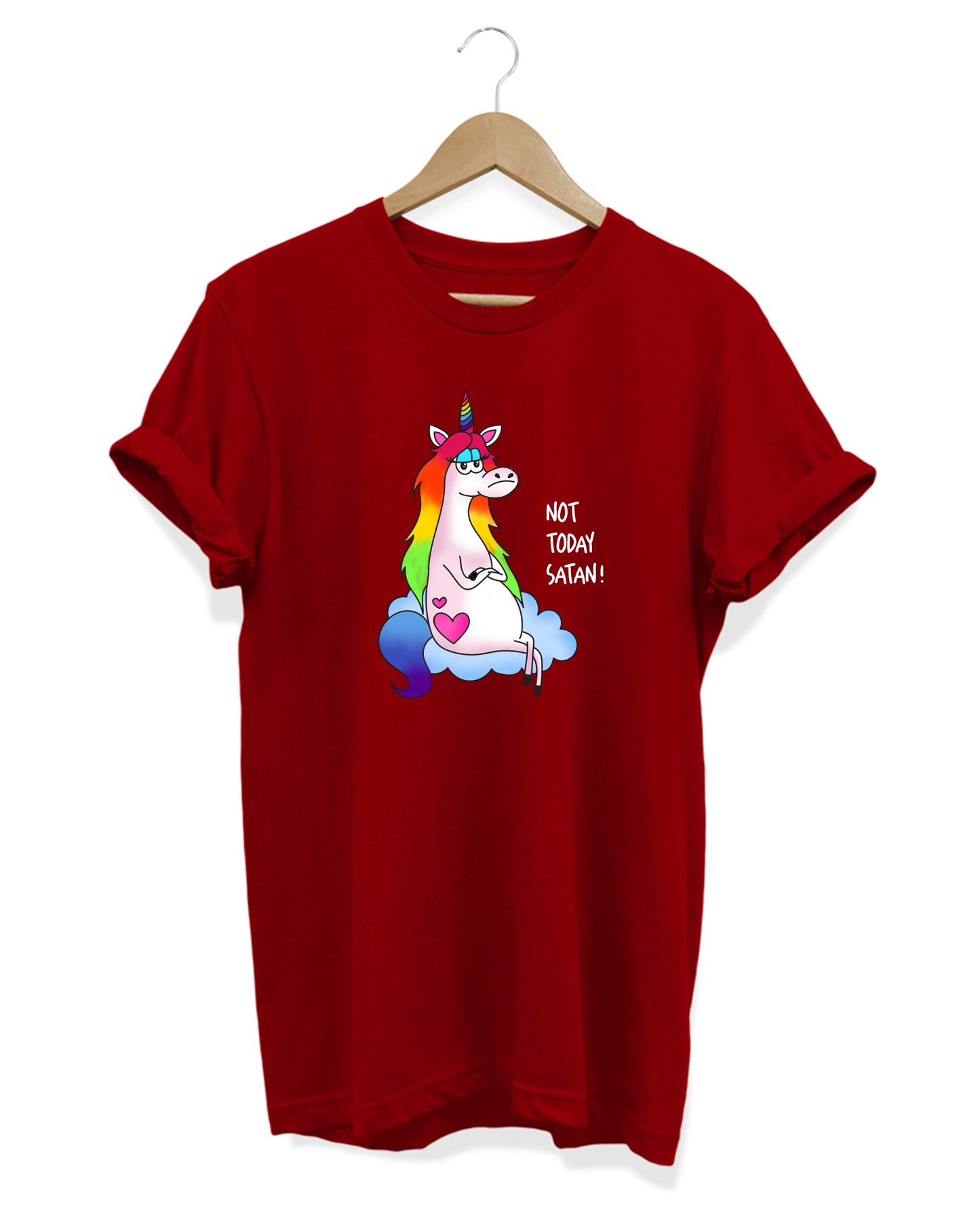 Not Today Satan - Women's Baggy T-shirt