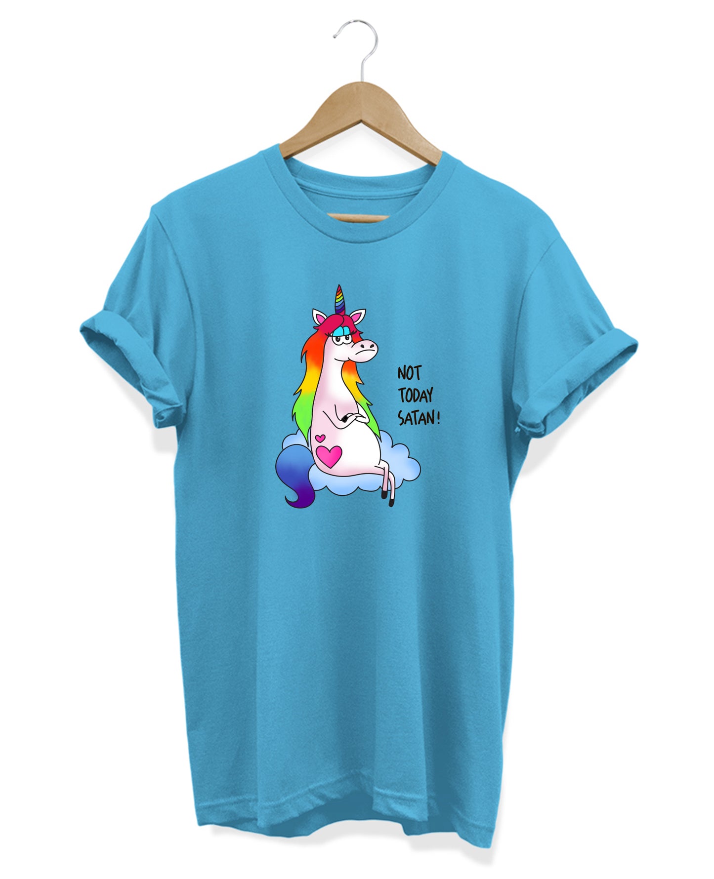 Not Today Satan - Women's Baggy T-shirt