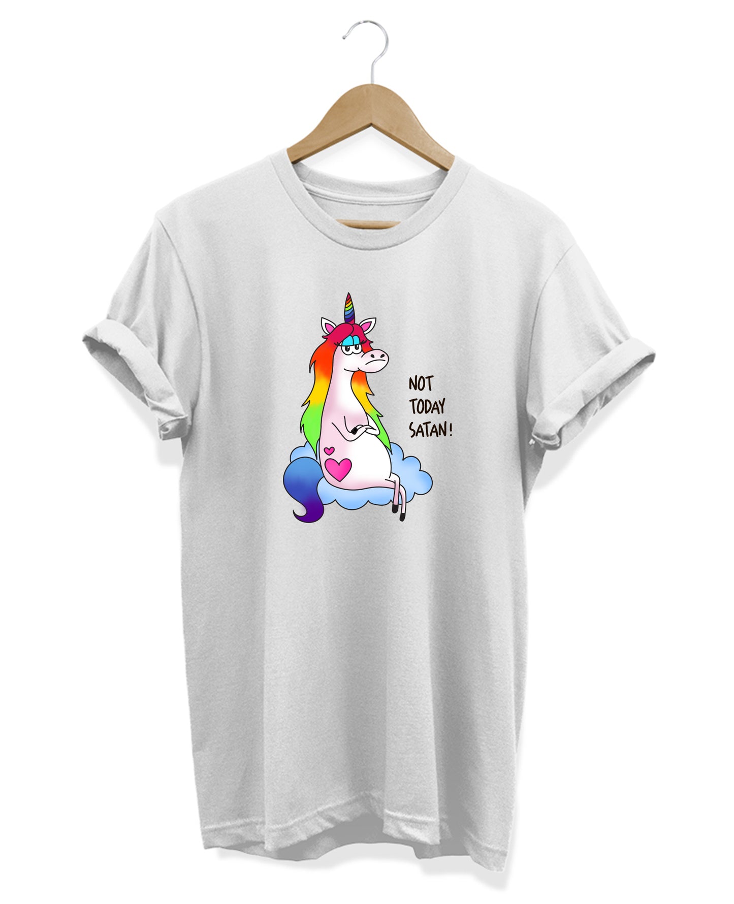 Not Today Satan - Women's Baggy T-shirt