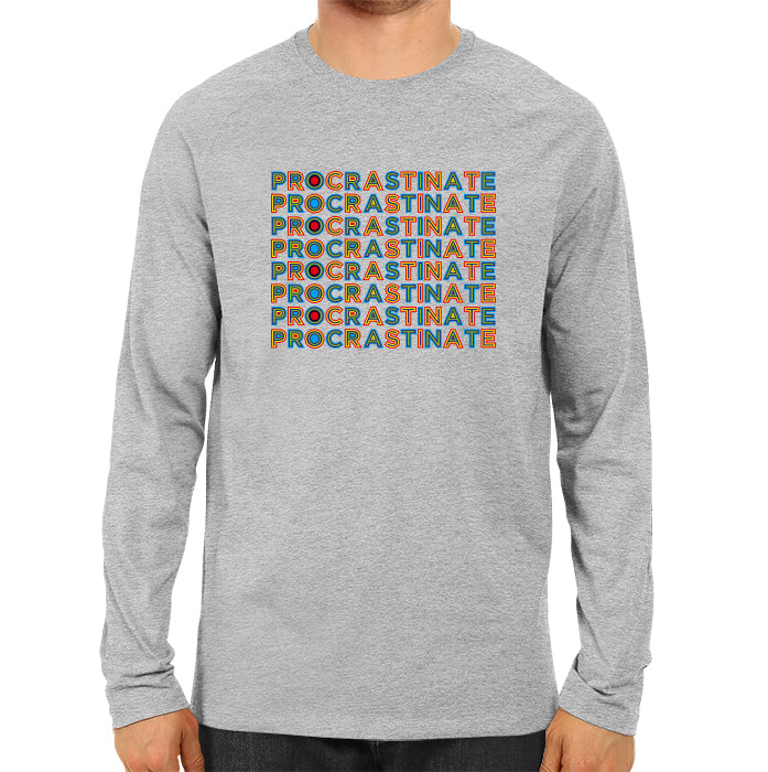 Procrastinate - Men's Full Sleeve T-shirt