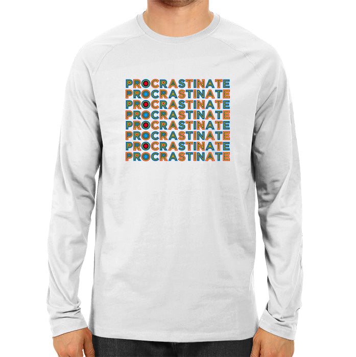 Procrastinate - Men's Full Sleeve T-shirt