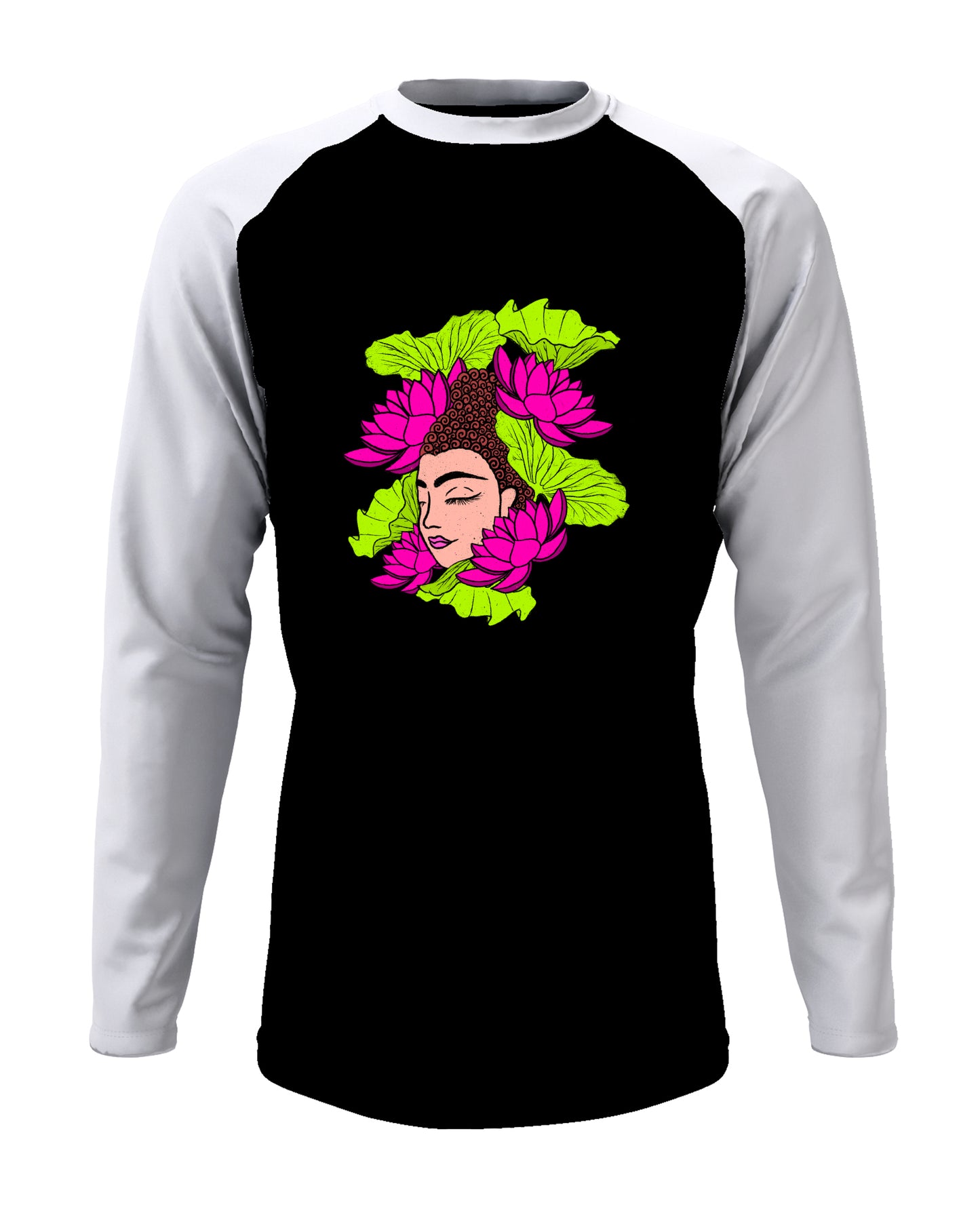 Psychedalic Buddah - Men’s Full Sleeve Raglan T-shirt