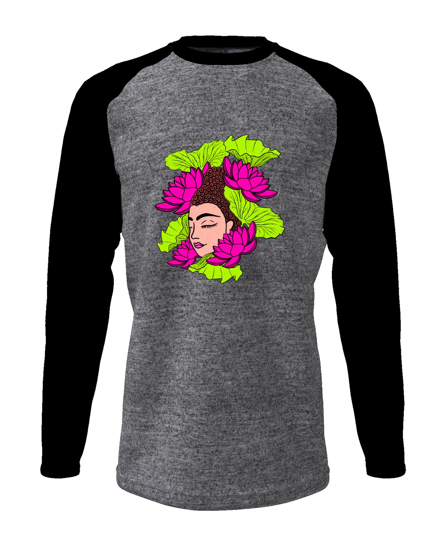 Psychedalic Buddah - Men’s Full Sleeve Raglan T-shirt
