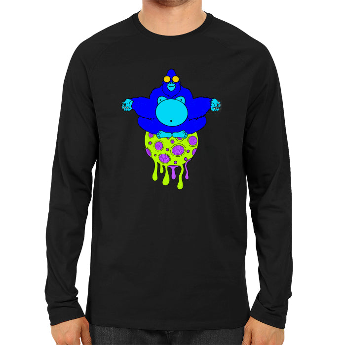 Psychedalic Gorilla - Men's Full Sleeve T-shirt