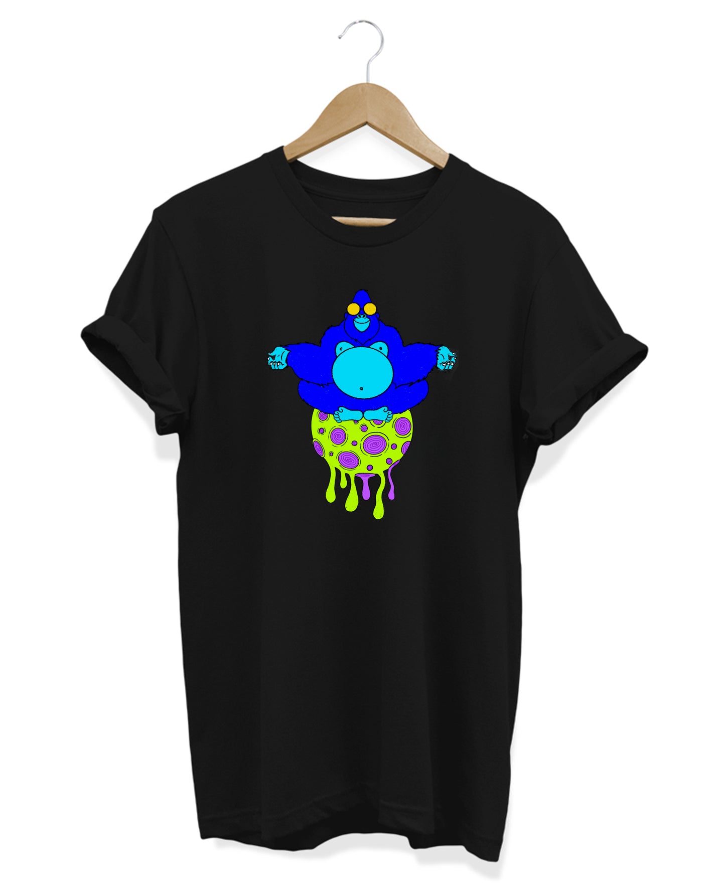 Psychedalic Gorilla - Men's T-shirt