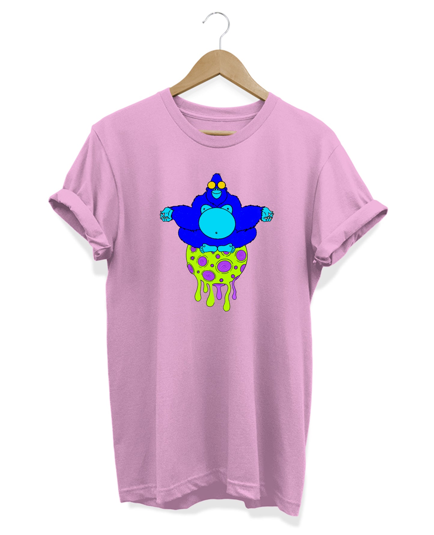Psychedalic Gorilla - Men's T-shirt