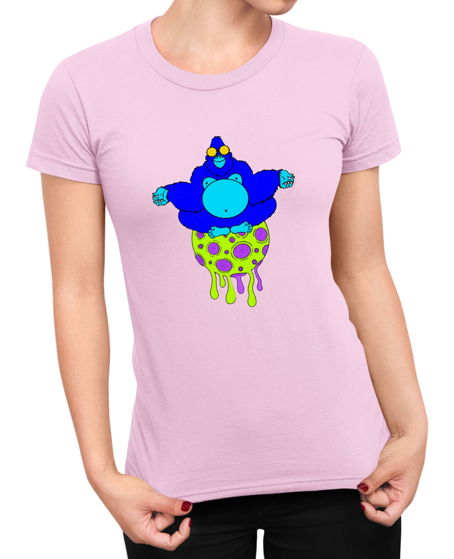 Psychedalic Gorilla - Women's T-shirt