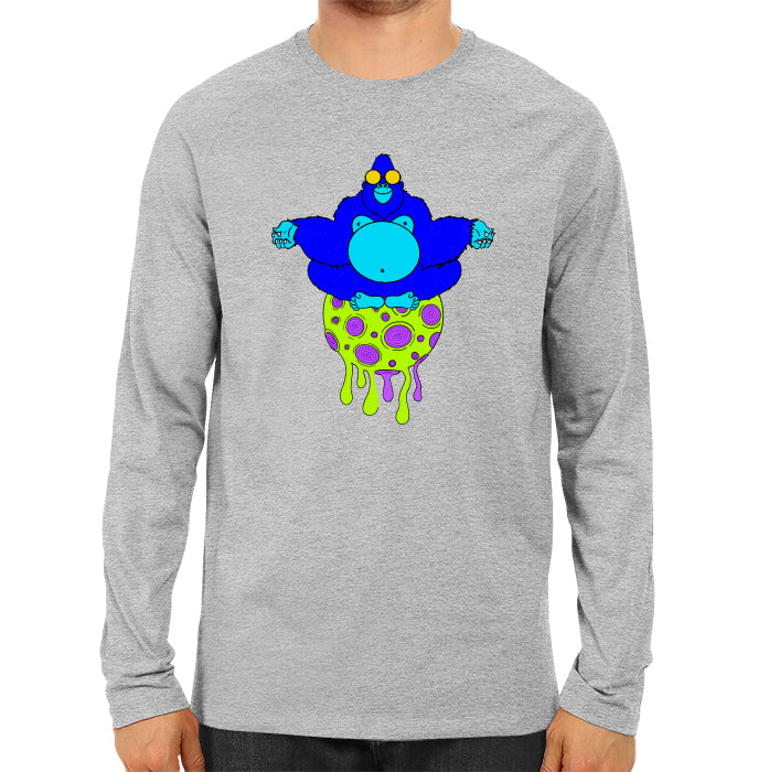 Psychedalic Gorilla - Men's Full Sleeve T-shirt