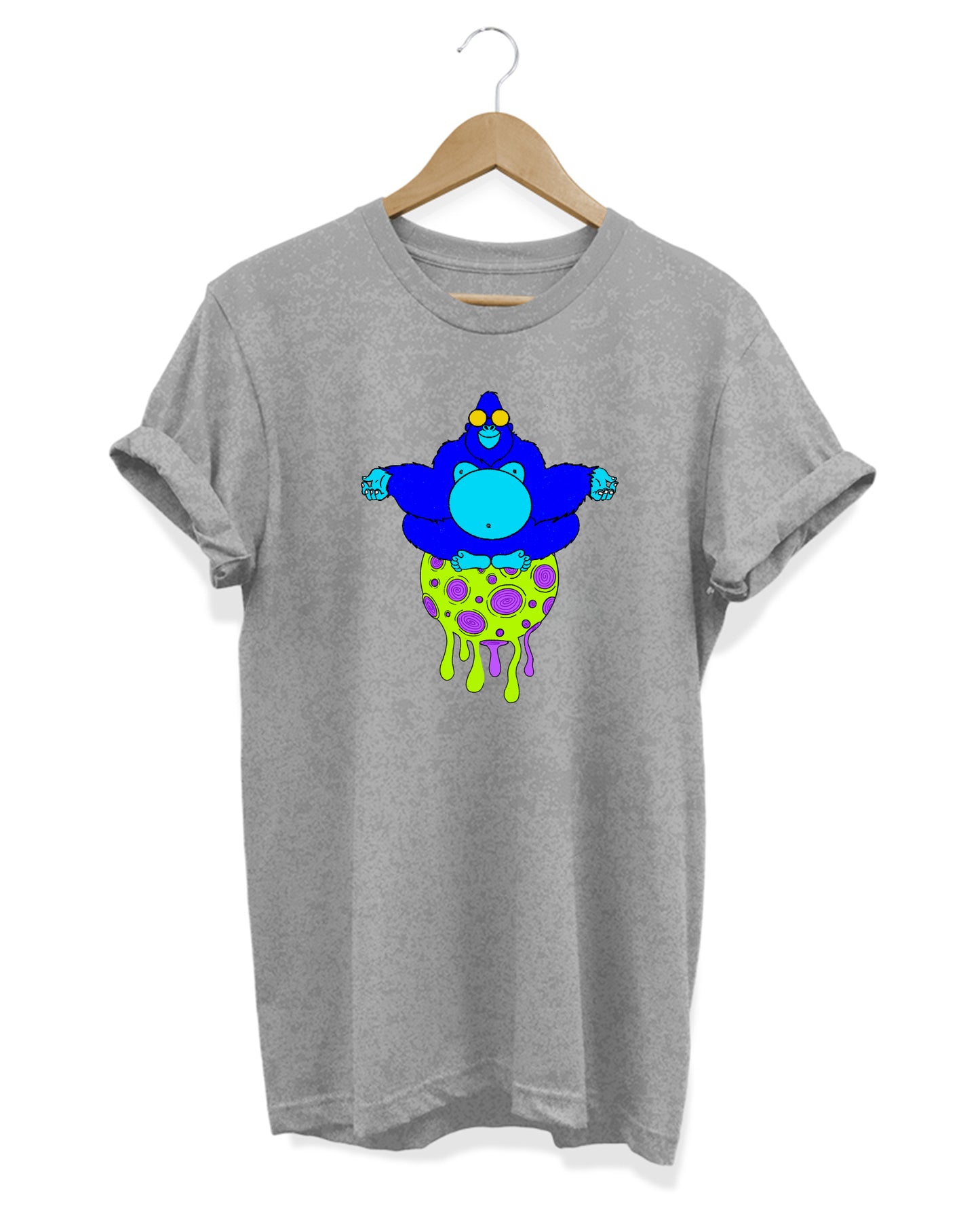 Psychedalic Gorilla - Men's T-shirt
