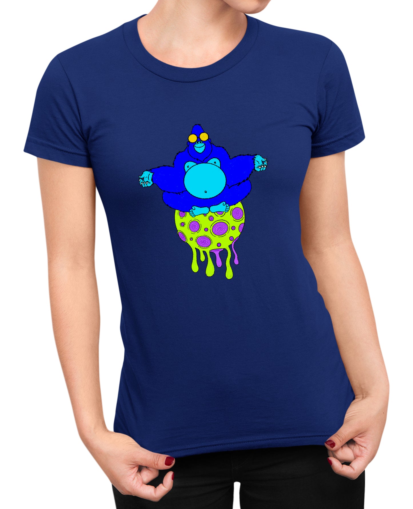 Psychedalic Gorilla - Women's T-shirt