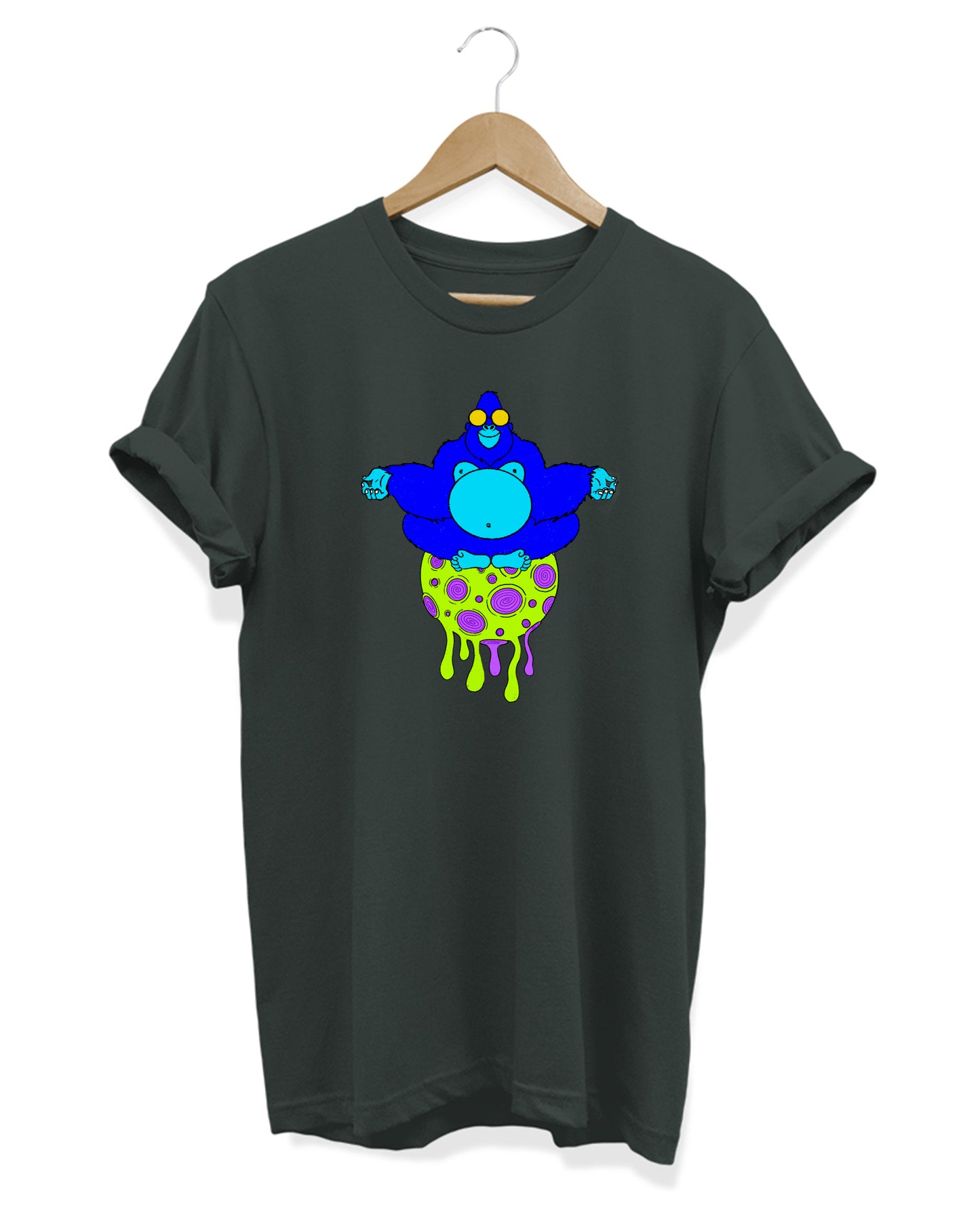 Psychedalic Gorilla - Men's T-shirt