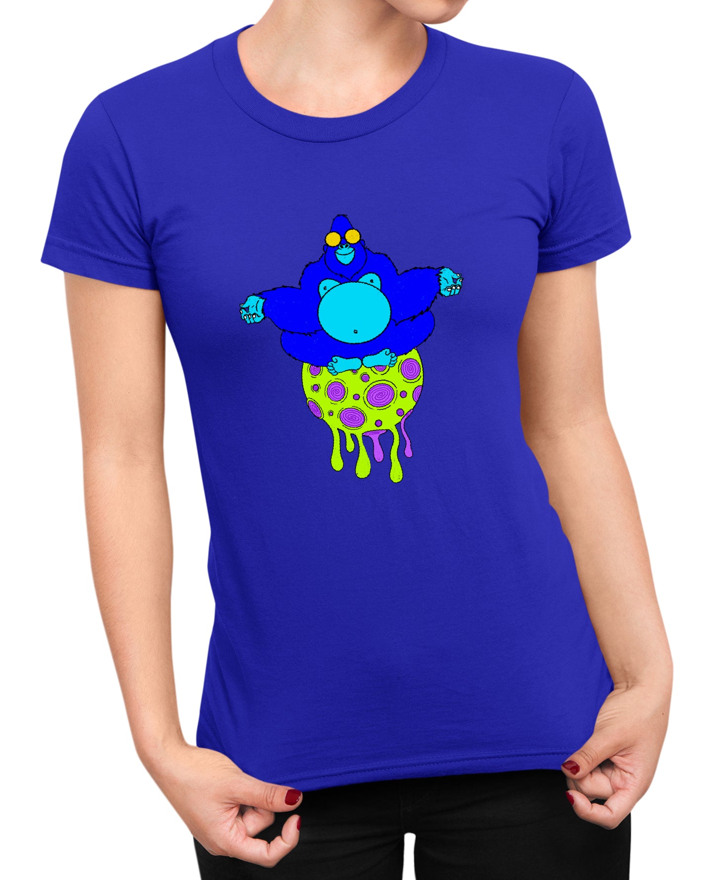 Psychedalic Gorilla - Women's T-shirt